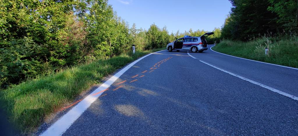 Tragischer Motorradunfall auf der Tullnerstraße
