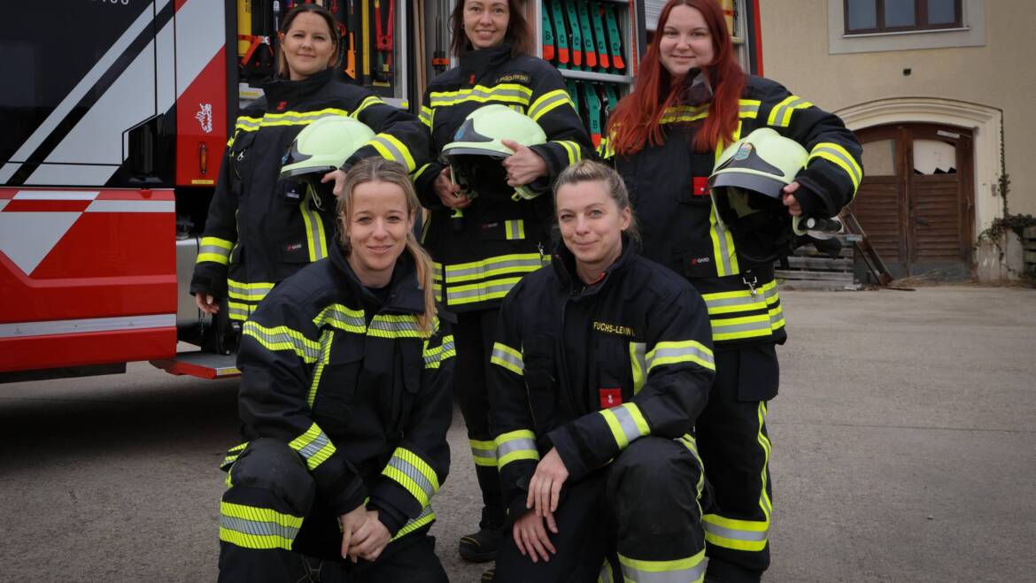 Immer mehr Frauen bei den Feuerwehren im Abschnitt Klosterneuburg