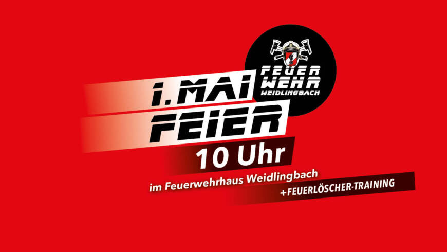 1.-Mai-Feier bei der FF Weidlingbach