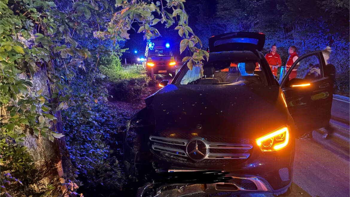 Verkehrsunfall mit verletzter Person